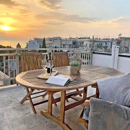 Apartamento Sea View Sunset Penthouse Tesalónica Exterior foto