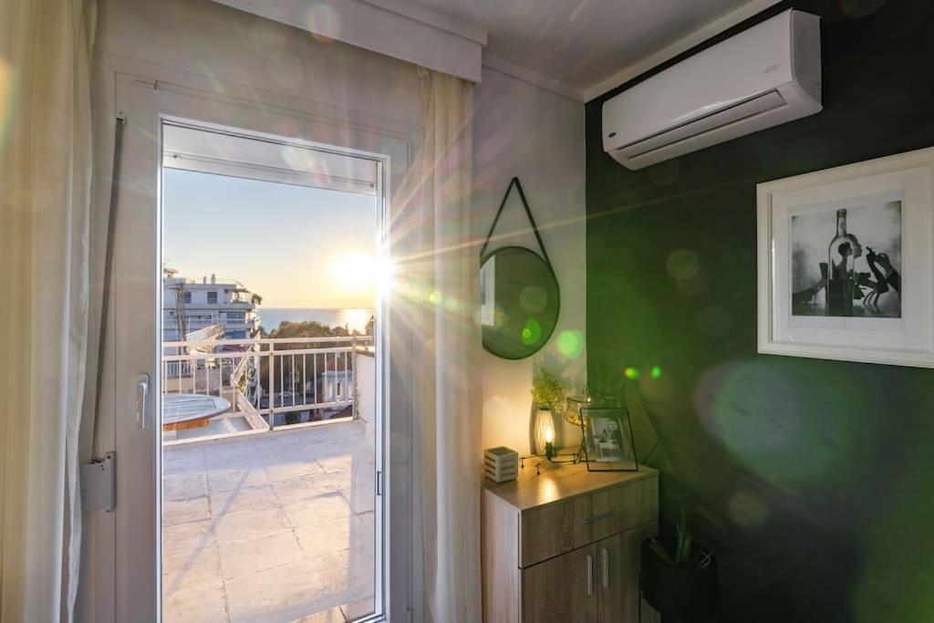 Apartamento Sea View Sunset Penthouse Tesalónica Exterior foto
