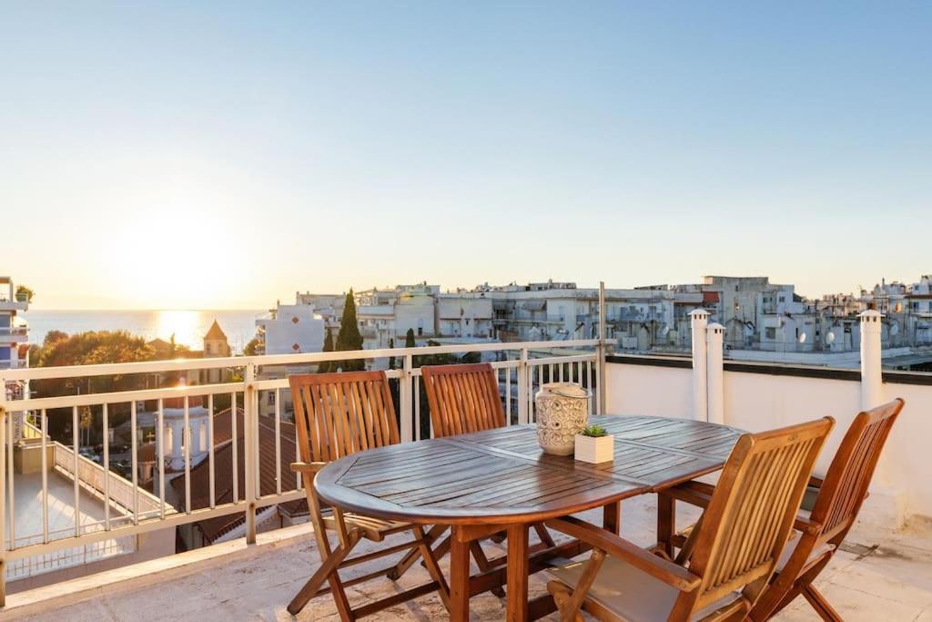 Apartamento Sea View Sunset Penthouse Tesalónica Exterior foto