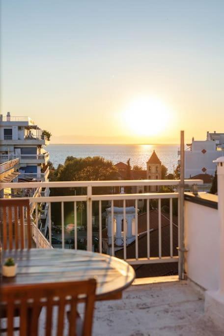 Apartamento Sea View Sunset Penthouse Tesalónica Exterior foto